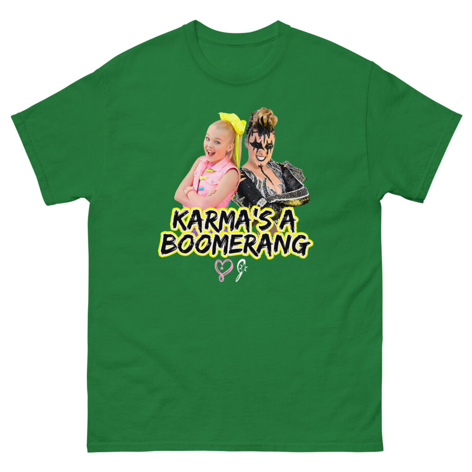 Jojo Siwa Karma's a Boomerang Unisex classic tee