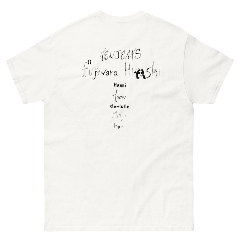 NewJeans x Hiroshi Fujiwara Coller Unisex classic tee