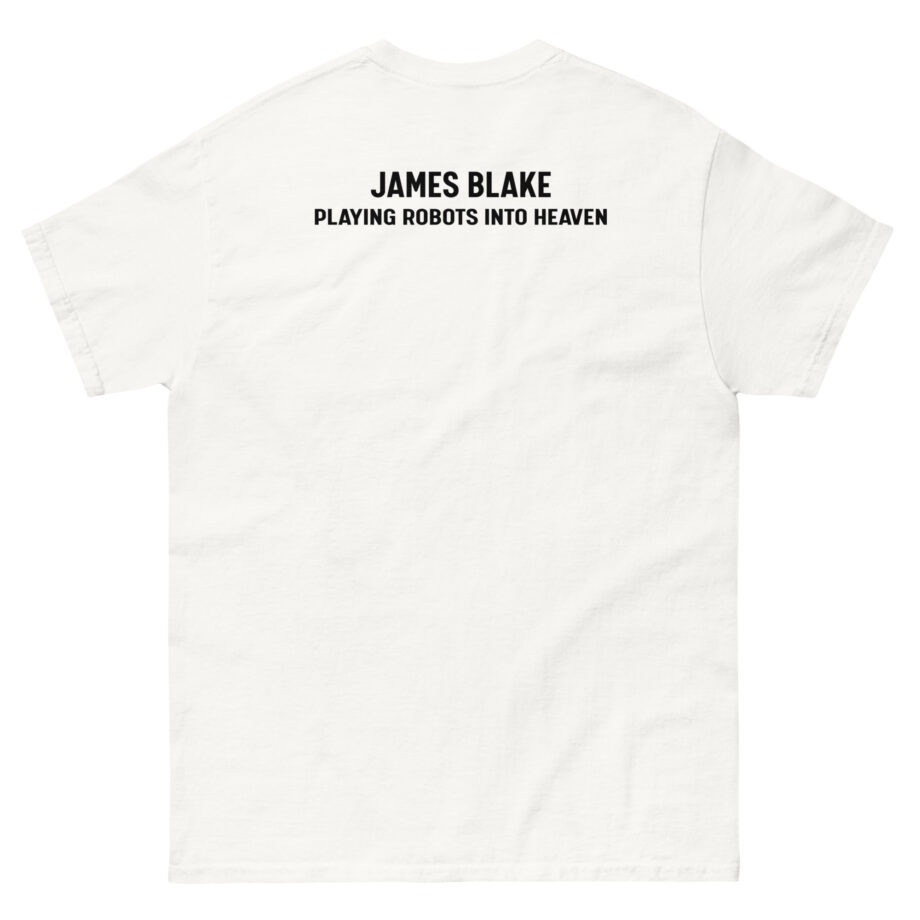 James Blake Playing Robots Into Heaven Robot Unisex classic tee