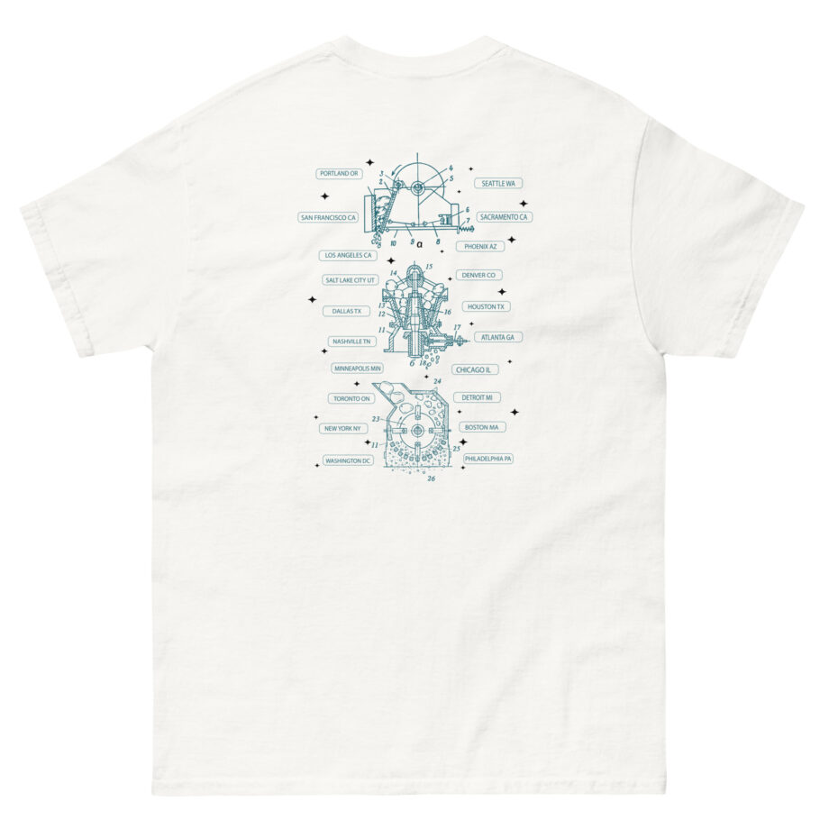 Jeremy Zucker North American Tour Unisex classic tee