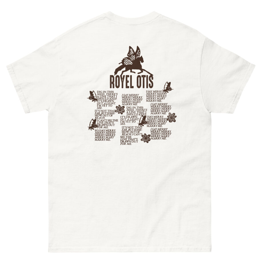 Royel Otis Mary Marry Me Faded Powder Unisex classic tee