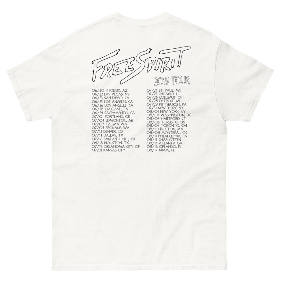 Khalid Running Free Spirit Tour Unisex classic tee