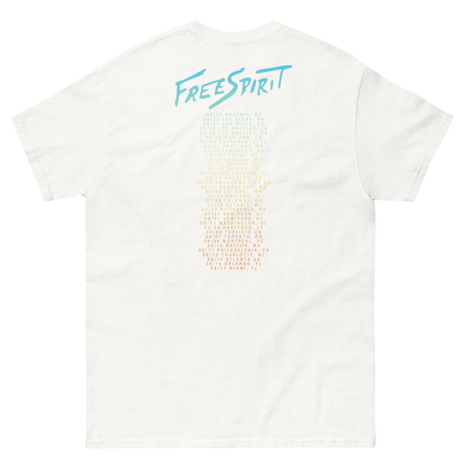 Khalid Free Spirit Tour Gradient Unisex classic tee