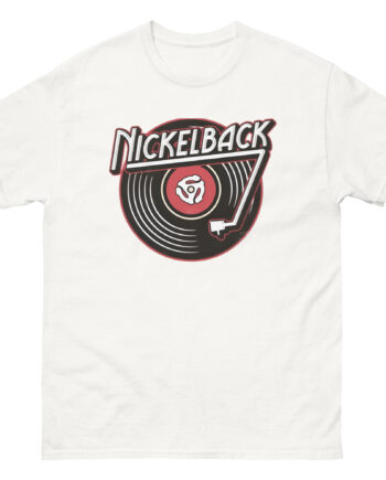 Nickelback Record Natural Ringer Unisex classic tee