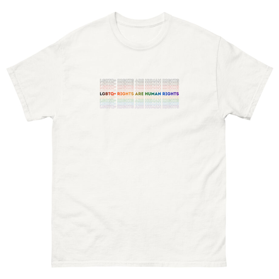 But Her Emails LGBTQ+ Rights Are Human Rights Pride Unisex classic tee