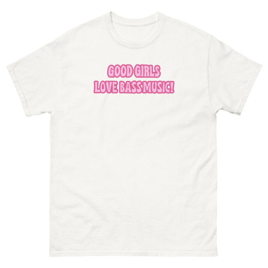 Leah Kateb Good Girls Love Bass Music Unisex classic tee