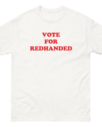 Red handed for Vote Unisex classic tee