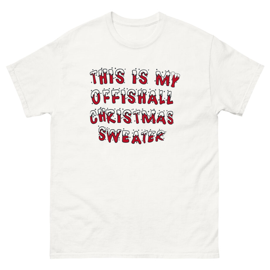 Kardinal Offishall This is My Offishall Christmas Sweater Unisex classic tee