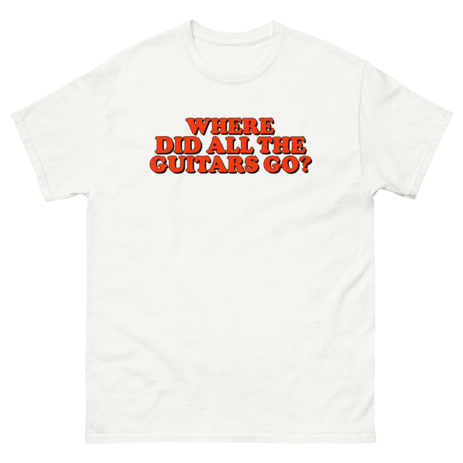 Mcfly Where Did All The Guitars Go? Unisex classic tee