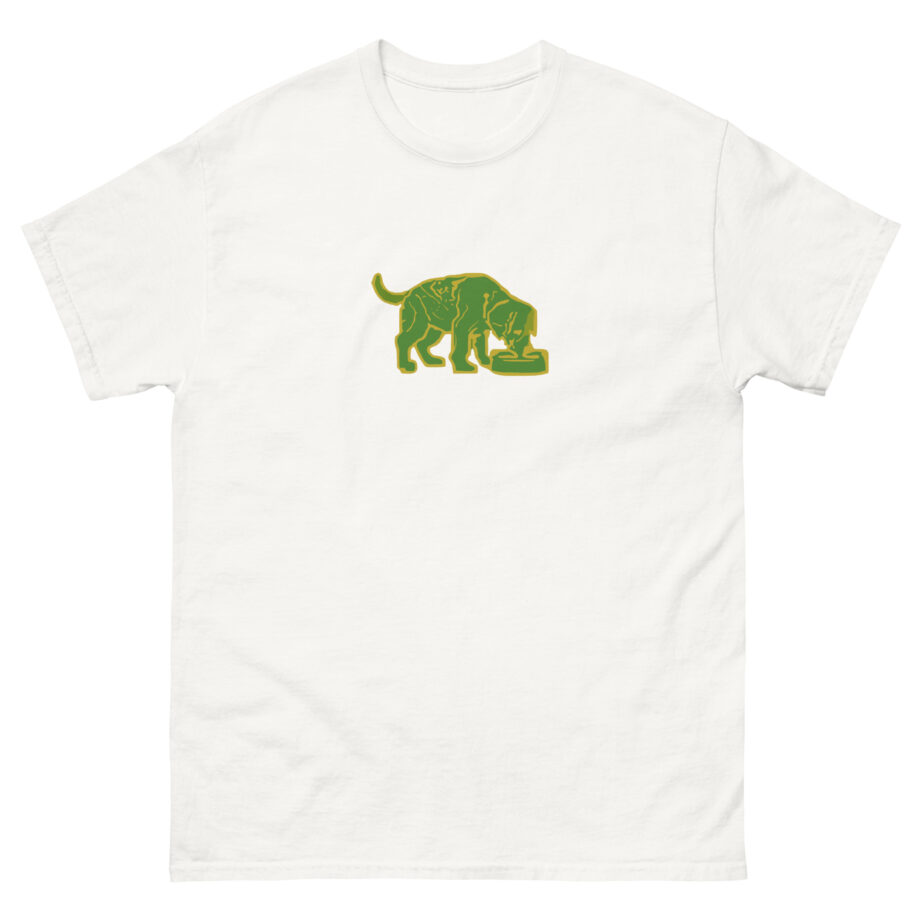 Niko B green pixel dog Unisex classic tee