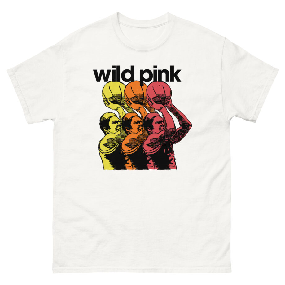 Wild Pink Basketball Unisex classic tee