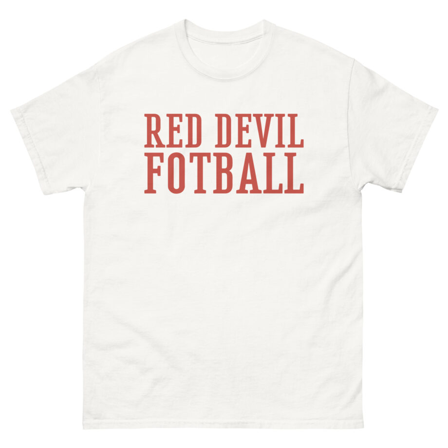 Shaboozey Red Devil Football Unisex classic tee