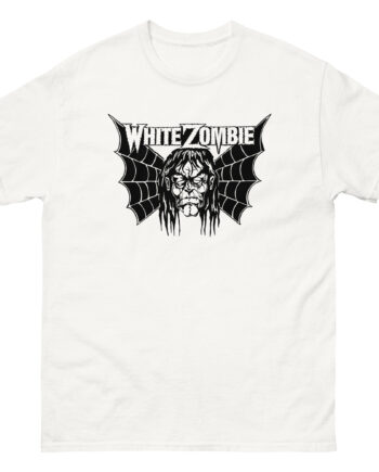 White Zombie Bat Face Unisex classic tee