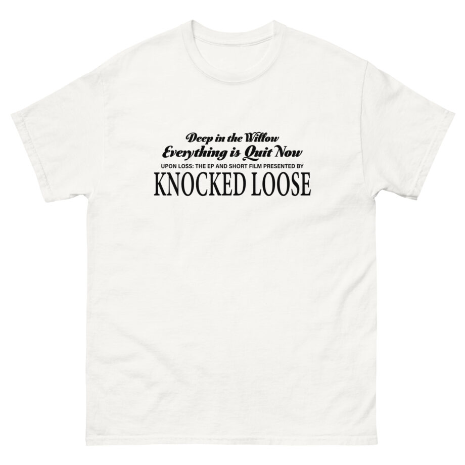 Knocked Loose Quiet Now Unisex classic tee