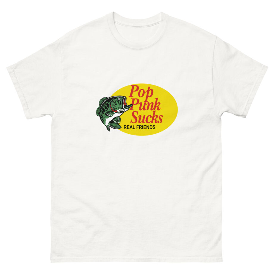 Real Friends Fishy Pop Punk Sucks Unisex classic tee