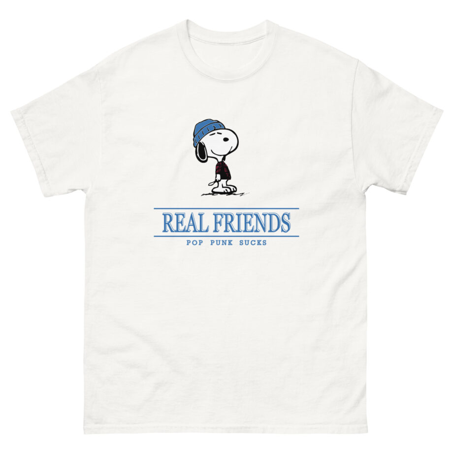 Real Friends Pup Punk Sucks Unisex classic tee