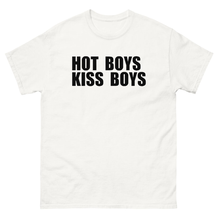 Hot Boys Kiss Boys Unisex classic tee