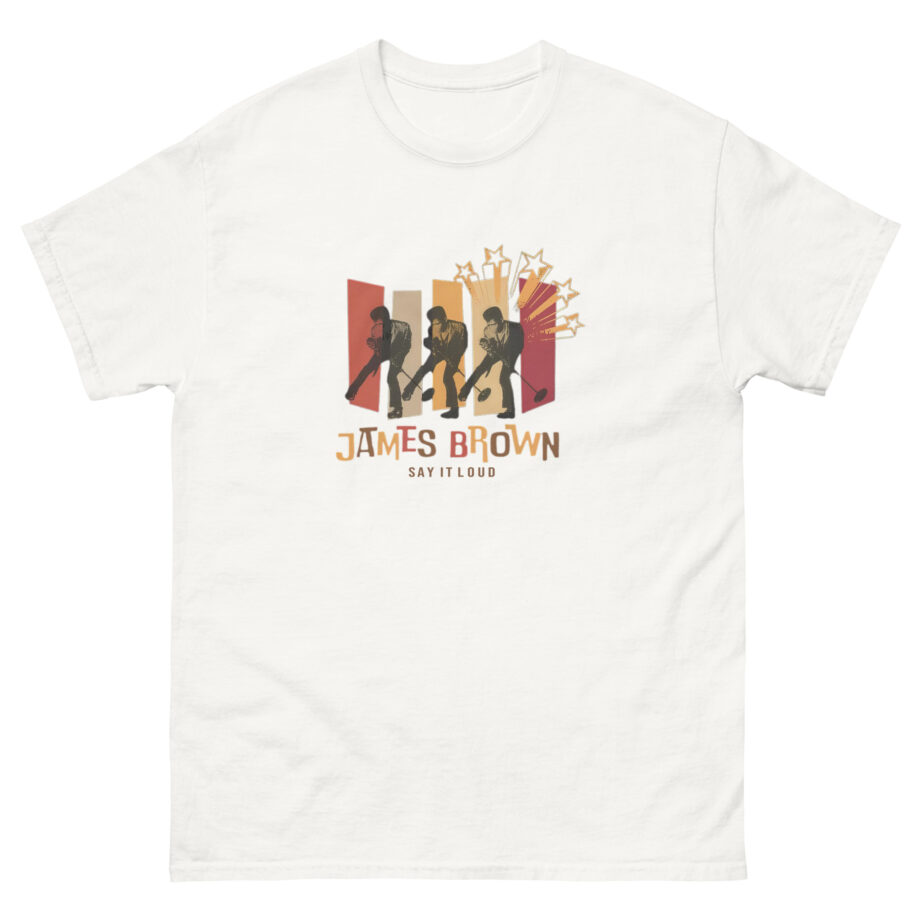 James Brown Say It Loud Crooner Unisex classic tee