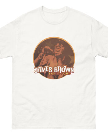 James Brown Say It Loud Stars Unisex classic tee
