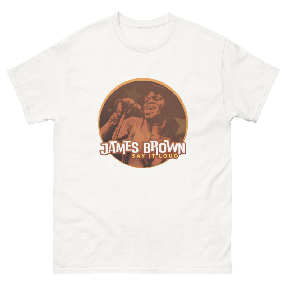 James Brown Say It Loud Stars Unisex classic tee