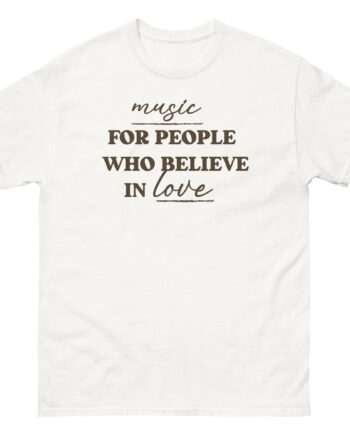 Joe Jonas Music for People Who Believe in Love Unisex classic tee