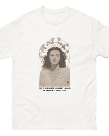 Jeff Beck for Miss Hedy Lamarr Unisex classic tee
