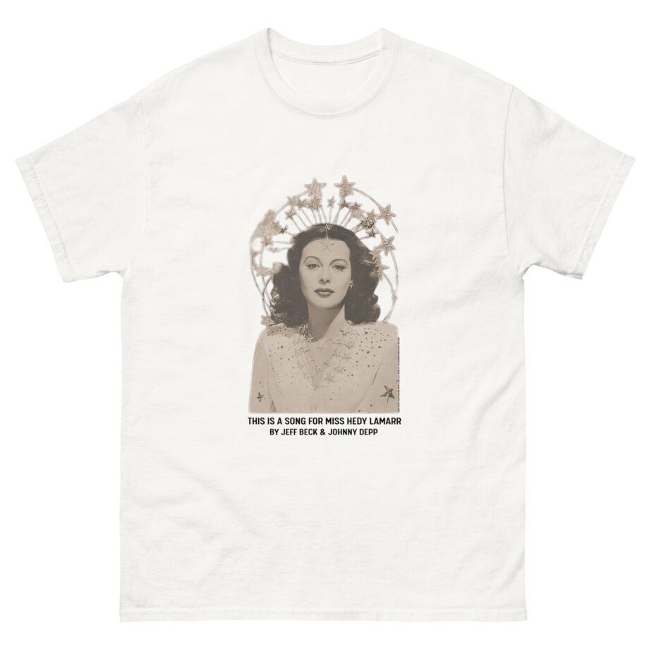 Jeff Beck for Miss Hedy Lamarr Unisex classic tee
