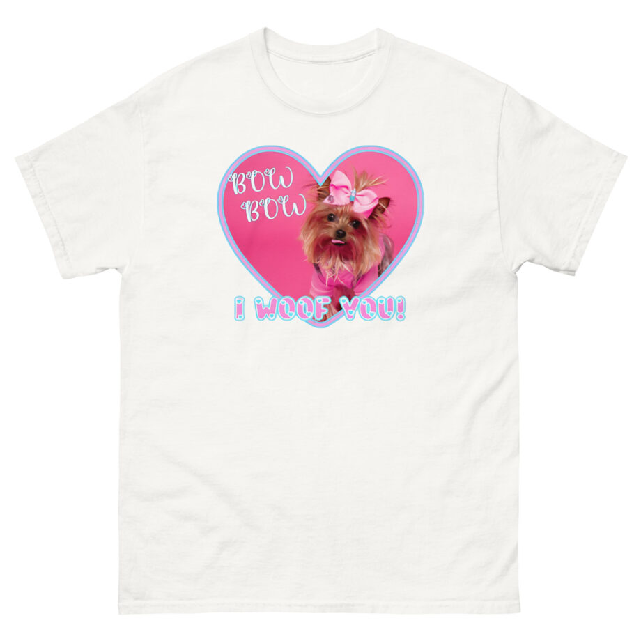 Jojo Siwa Bow Bow I Woof You Unisex classic tee