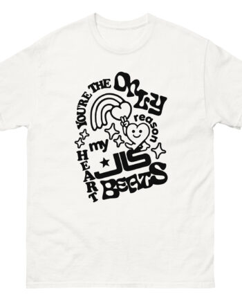 JLS Heart Beats Rainbow Unisex classic tee