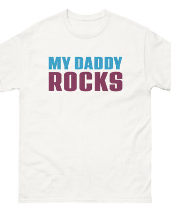 JLS My Daddy Rocks Unisex classic tee