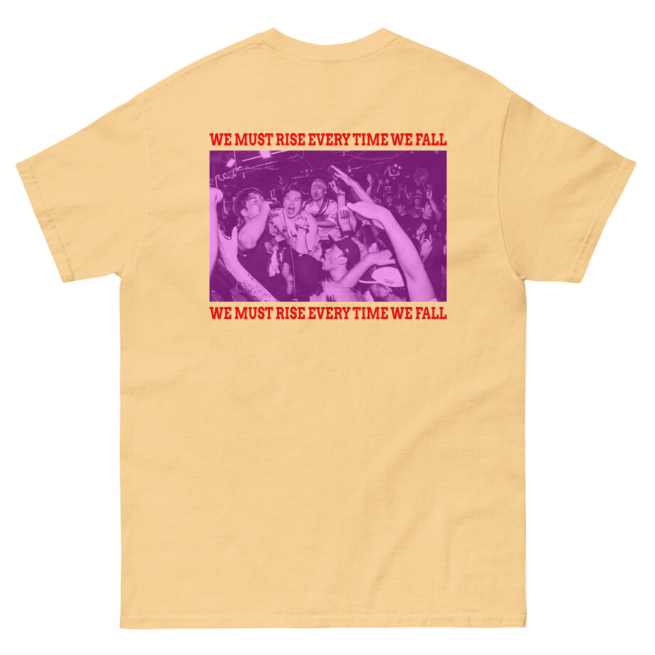 The Geeks We Must Rise Every Time We Fall Unisex classic tee
