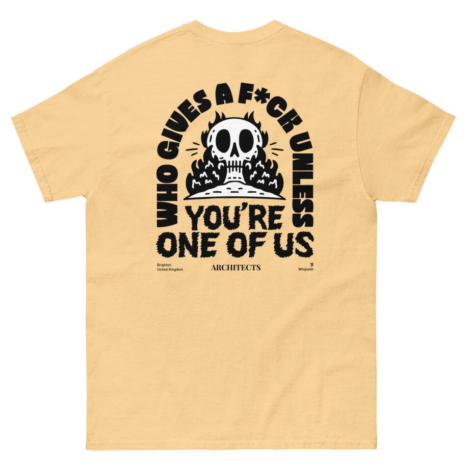 Architects Who Gives a Fuck Natural Unisex classic tee