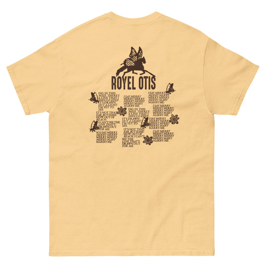 Royel Otis Mary Marry Me Faded Powder Unisex classic tee
