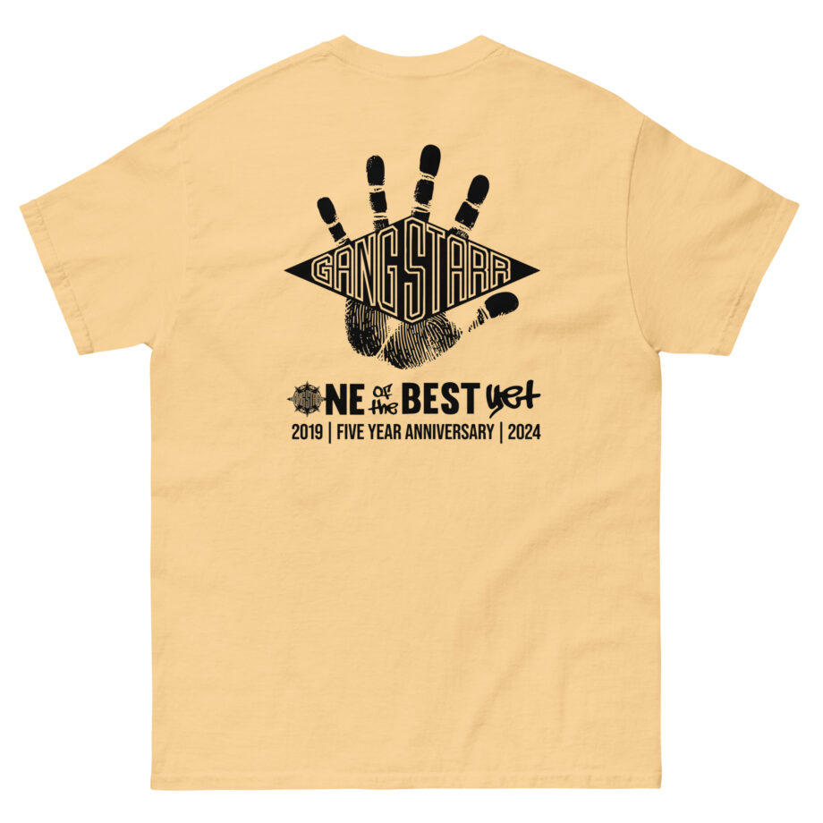 Gang Starr Ootby Fifth Anniversary Unisex classic tee