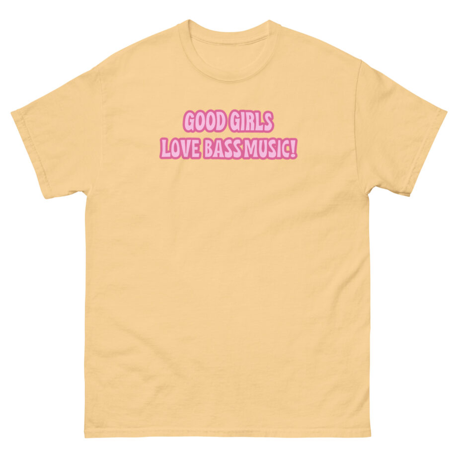 Leah Kateb Good Girls Love Bass Music Unisex classic tee