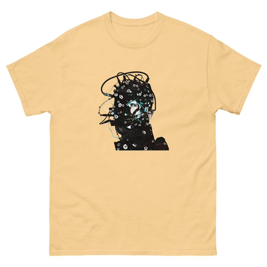 James Blake Playing Robots Into Heaven Robot Unisex classic tee
