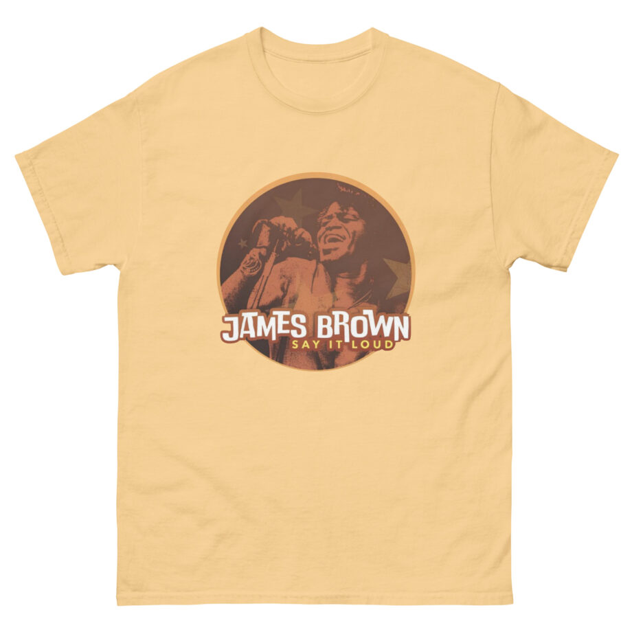 James Brown Say It Loud Stars Unisex classic tee