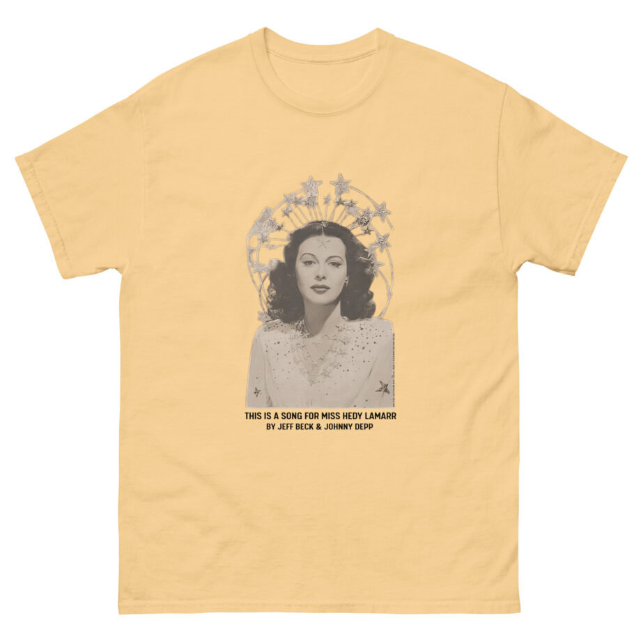 Jeff Beck for Miss Hedy Lamarr Unisex classic tee